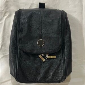 Leather Hanging Toiletry Bag